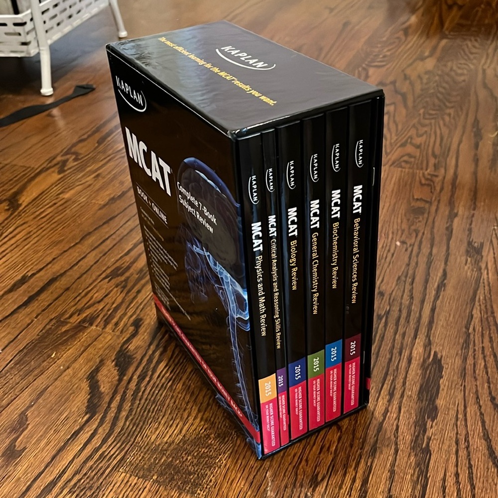 2015 Kaplan MCAT Books